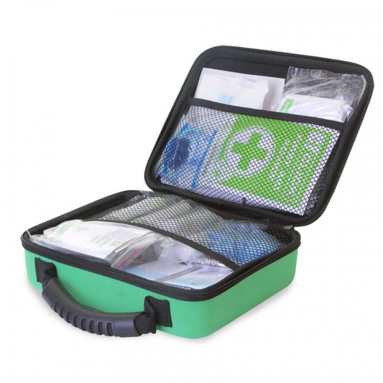 Click Medical CM0267 BS8599-1 Small First Aid Kit in Medium FEVA Case